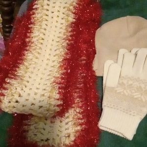 Winter Scarf Set Sold